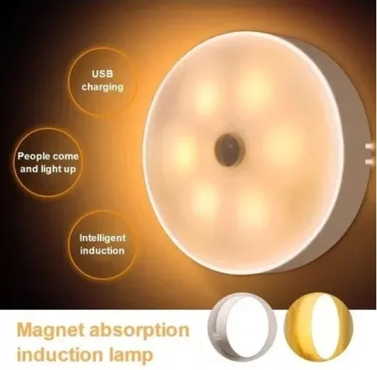 Smart Lamp Wireless Sensor Induction Rechargeable Usb