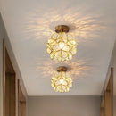 Plafon LED Pétalas de Cristal
