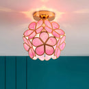 Plafon LED Pétalas de Cristal