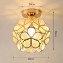 Plafon LED Pétalas de Cristal