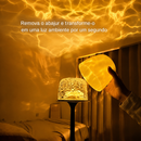 Luminária LED com Efeito Ondas d'Água