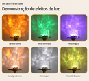 Luminária LED com Efeito Ondas d'Água