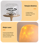 Luminária LED com Efeito Ondas d'Água