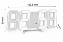 Relógio Digital LED de Mesa e Parede