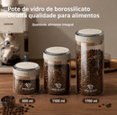 Pote Hermético a Vácuo para Café