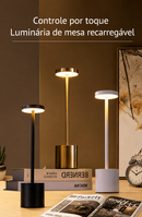 Luminária de Mesa LED sem Fio