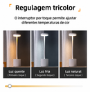 Luminária de Mesa LED sem Fio