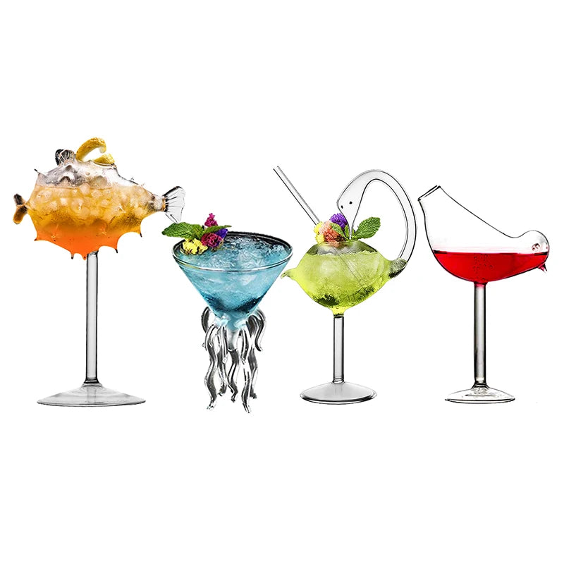 Taça de Cocktail Criativa
