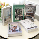 Livros Decorativos de Luxo com Caixa Organizadora