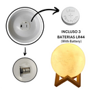 Luminária LED Lua Galaxy