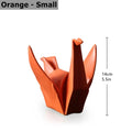 Escultura Pássaro Origami em Cerâmica
