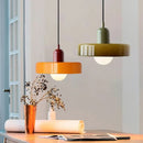 Lustre Pendente de Vidro Estilo Bauhaus Nórdico