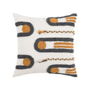 Capa de Almofada Boho Bordada