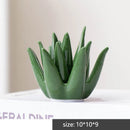 Porta-Joias Cacto Aloe em Cerâmica
