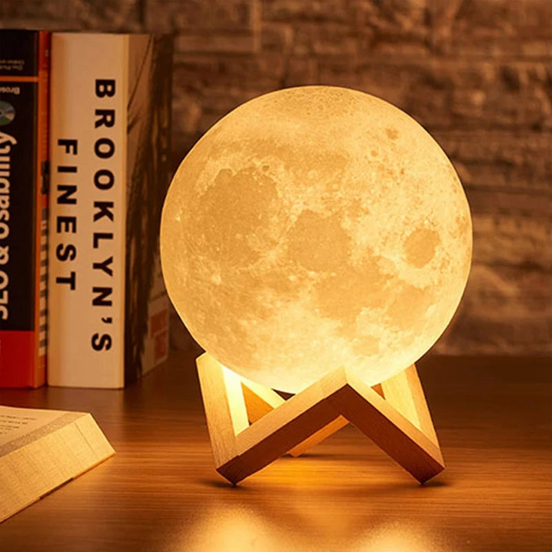 Luminária LED Lua Galaxy