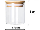 Kit com 6 Potes de Vidro Herméticos