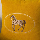 Capa de Almofada Bordada Cavalo