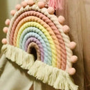 Arco-Íris Decorativo de Parede em Tecido