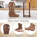 Porta-Guardanapos Bota Cowboy em Madeira