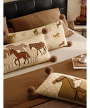 Capa de Almofada Cavalo Retangular