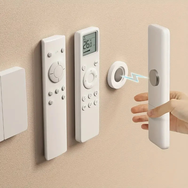Kit com 3 Suportes Magnéticos para Controle Remoto
