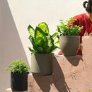 Vaso para Plantas com Acabamento Pedra Fosca