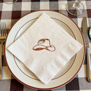 Kit 20 Guardanapos Chapéu Cowboy