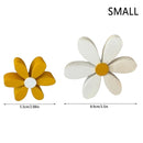 Kit com 2 Margaridas Decorativas em Madeira