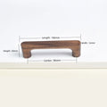 Puxador de Madeira Maciça Estilo Nórdico