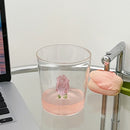 Copo de Vidro 3D Transparente