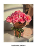 Vaso Rosa em Cerâmica