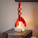 Luminária Foguete Espacial 3D