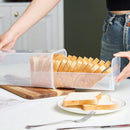Porta-Pão Transparente com Tampa Hermética
