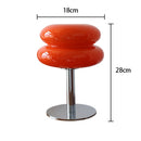 Abajur de Mesa Macaron em Vidro