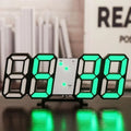 Relógio Digital LED de Mesa e Parede