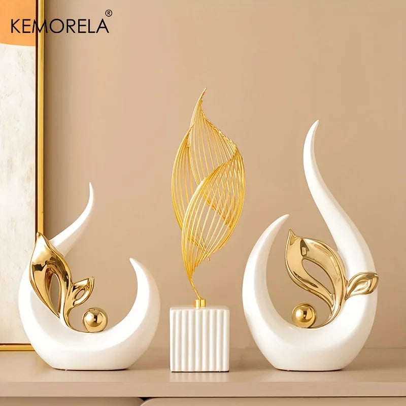 Escultura Decorativa em Cerâmica
