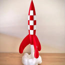 Luminária Foguete Espacial 3D