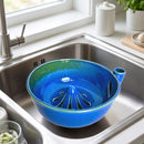 Bowl Giratório para Lavar Frutas em Cerâmica
