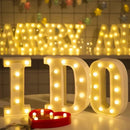 Luminária LED Letras e Números