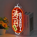 Placa Neon LED Sushi