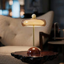 Luminária de Mesa Mid-Century em Vidro