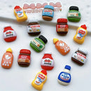 Kit 8 Ímãs de Geladeira Comidinhas