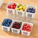 Kit de Potes Organizadores para Geladeira