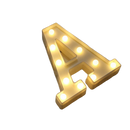 Luminária LED Letras e Números