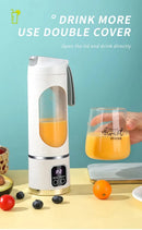 Liquidificador Portátil 450ml com 10 Lâminas