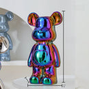 Estátua Decorativa Ursinho Bear Brick em Cerâmica