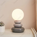 Abajur LED Pedras Coloridas