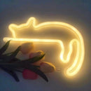Letreiro Neon Gato LED