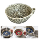 Bowl Giratório para Lavar Frutas em Cerâmica