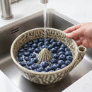 Bowl Giratório para Lavar Frutas em Cerâmica